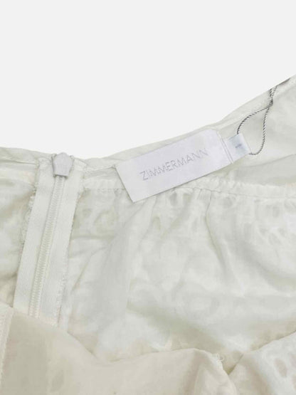 Pre-loved ZIMMERMANN White Size Small Playsuit at Reems Closet