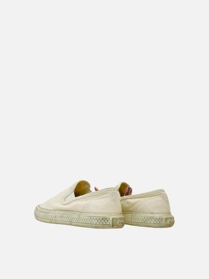 ACNE STUDIOS Distressed Off-white Sneakers