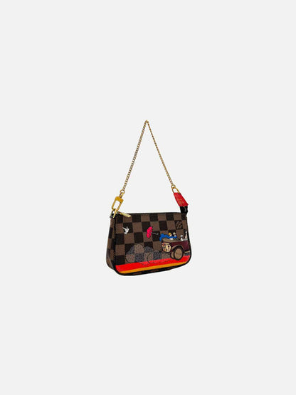 LOUIS VUITTON Pochette Brown Multicolor Shoulder Bag