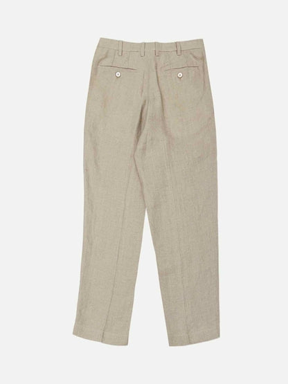 Pre-loved 100 % CAPRI Tailored Beige Pants from Reems Closet