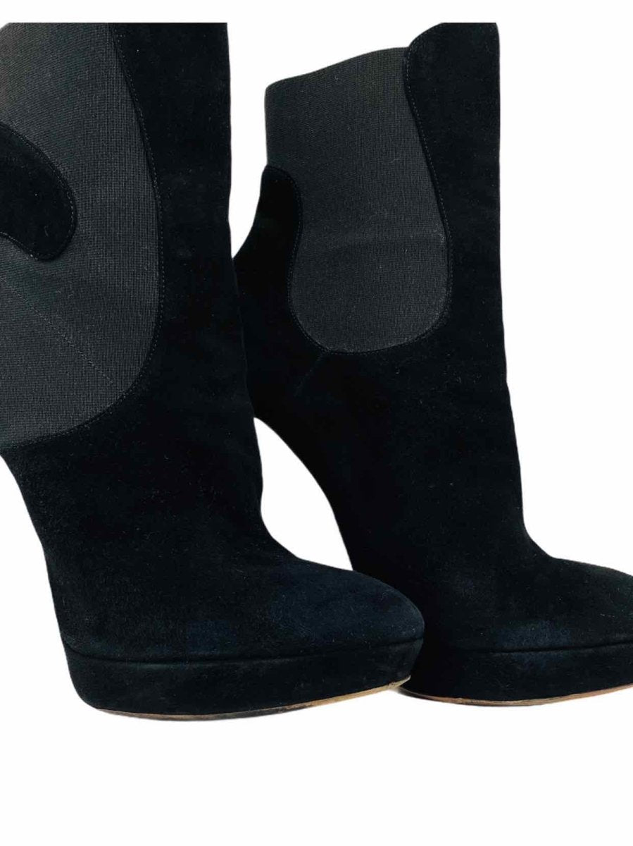 Pre-loved ALAIA Black Ankle Boots - Reems Closet