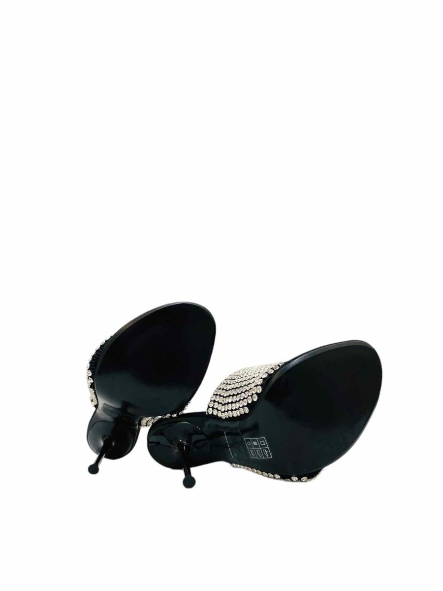 Pre-loved ALEXANDER WANG Sienna Black Heeled Sandals - Reems Closet