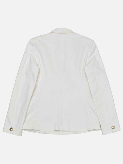 Pre-loved AMEN Double Breasted White Jacket - Reems Closet