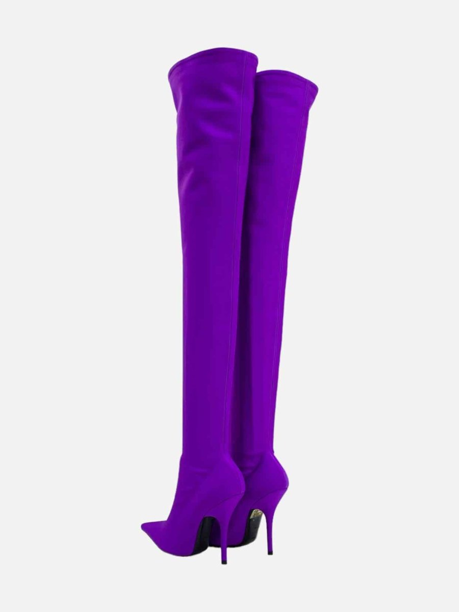 Balenciaga spandex thigh store high boots