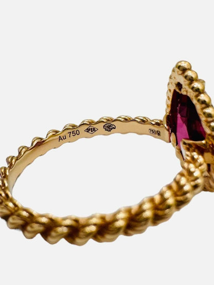Pre-loved BOUCHERON Serpent Boheme Yellow Gold Ring from Reems Closet