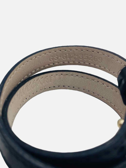 Pre - loved BVLGARI Serpenti Black Fashion Bracelet at Reems Closet