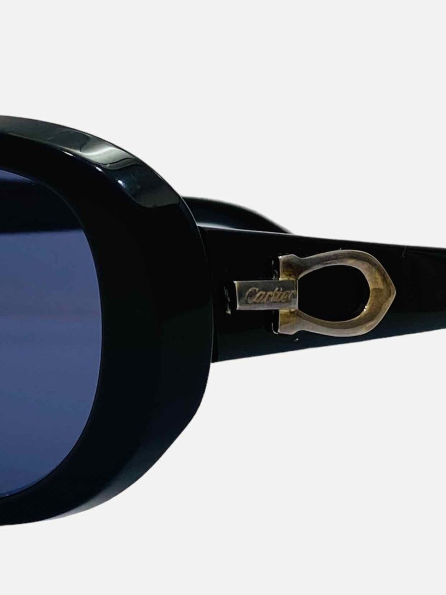 Pre-loved CARTIER Black Sunglasses - Reems Closet
