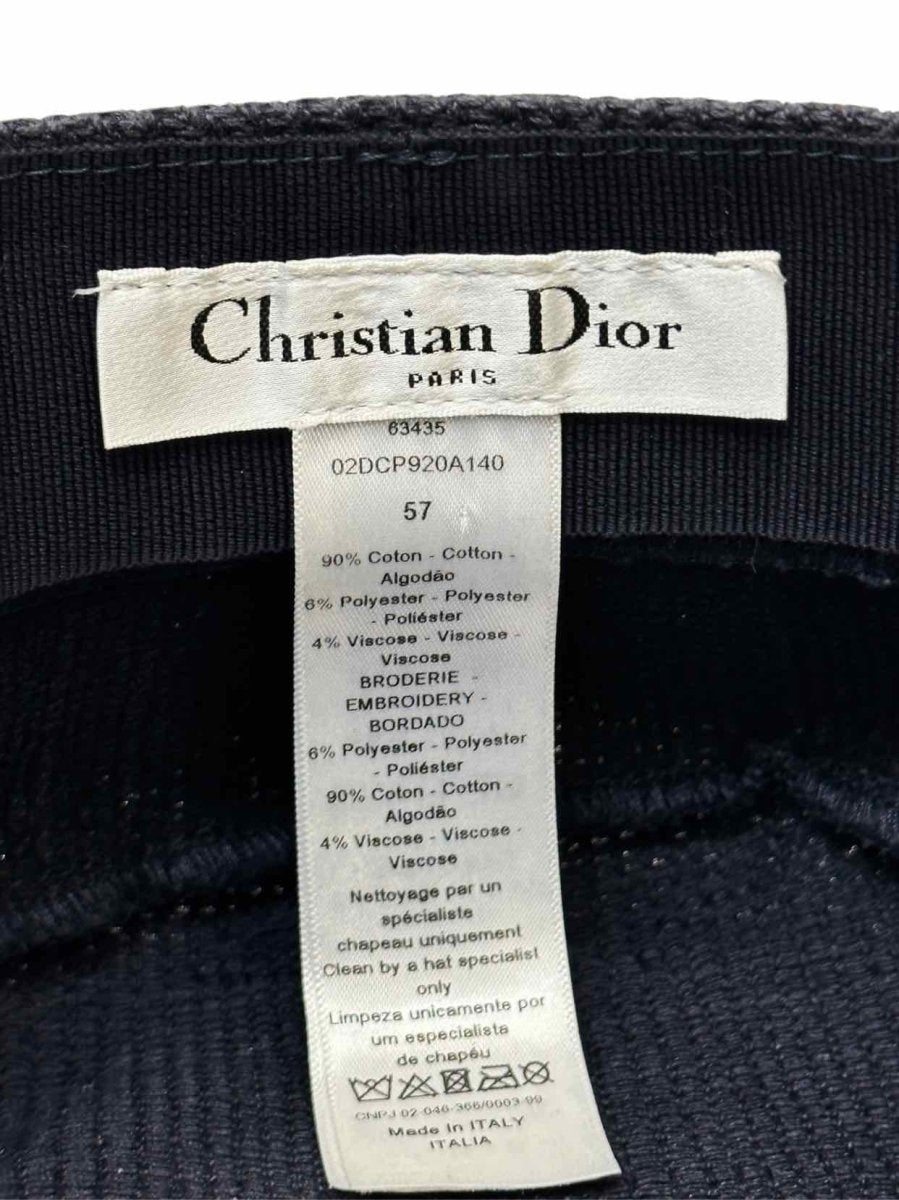 Pre-loved CHRISTIAN DIOR Blue Cap - Reems Closet