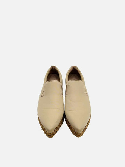 Pre-loved DKNY Espadrille Beige Loafers from Reems Closet