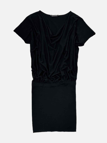 Pre-loved DONNA KARAN Mini Black Jumper Dress from Reems Closet