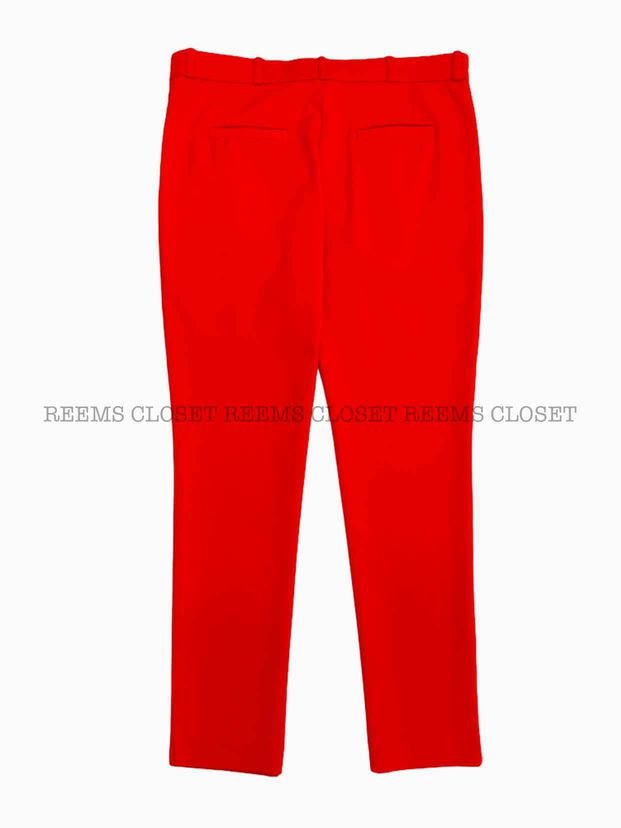 Pre - loved ERDEM Tailored Red Pants at Reems Closet