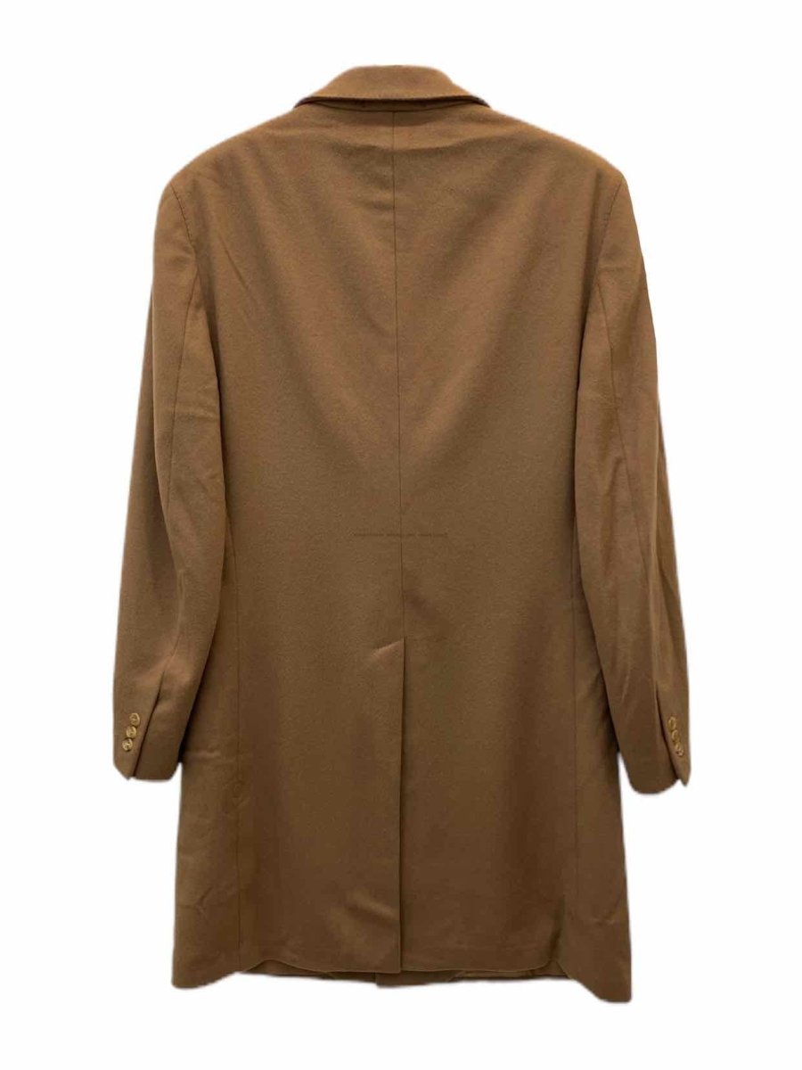 Pre-loved ERMENEGILDO ZEGNA Tan Coat from Reems Closet