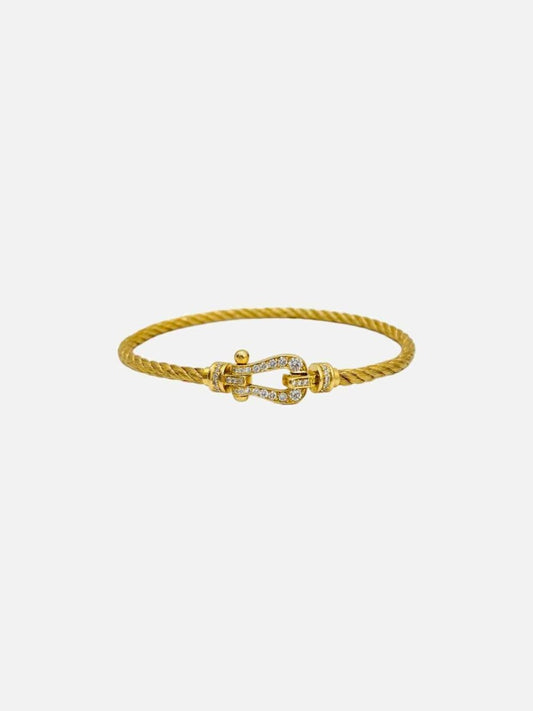 Pre-loved FRED Force 10 Yellow Gold Bracelet from Reems Closet
