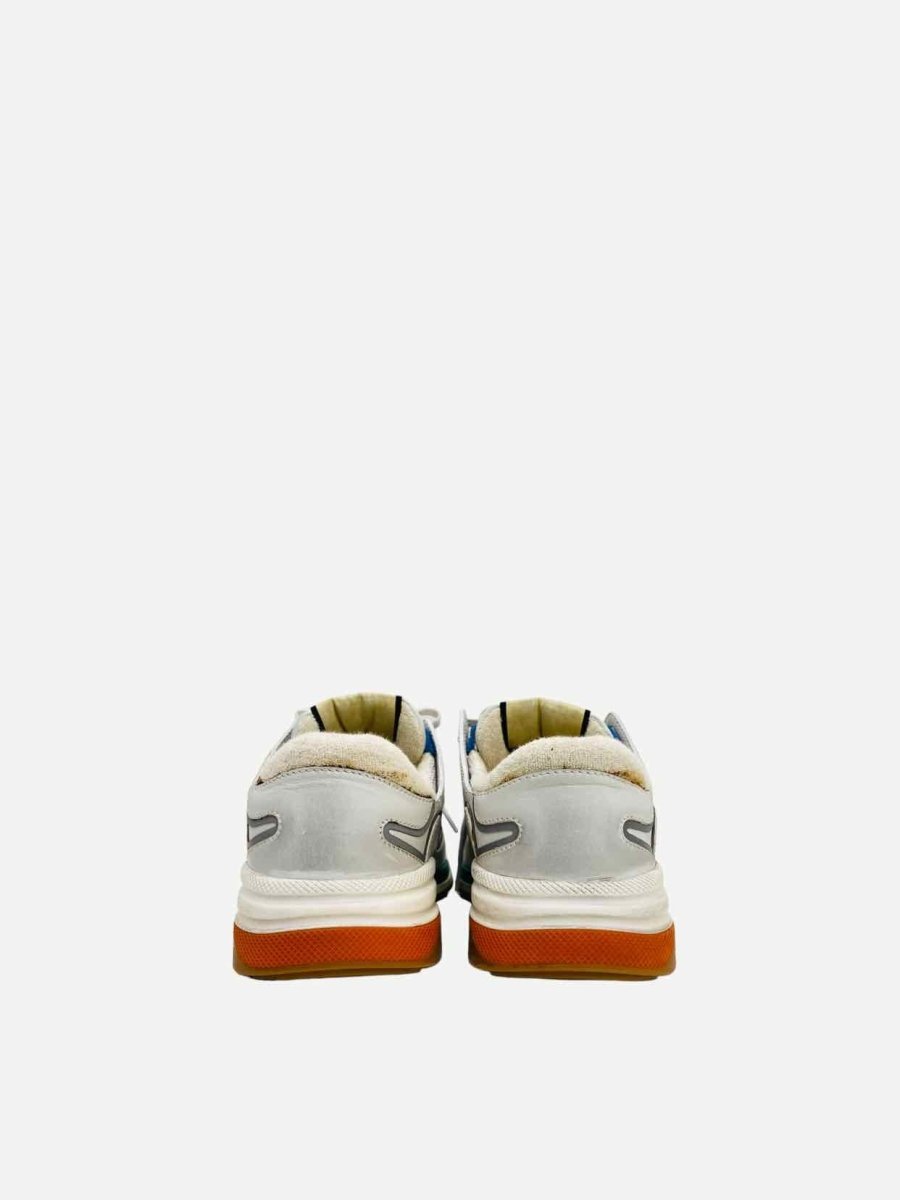 Pre-loved GUCCI Ultrapace White Multicolor Sneakers - Reems Closet