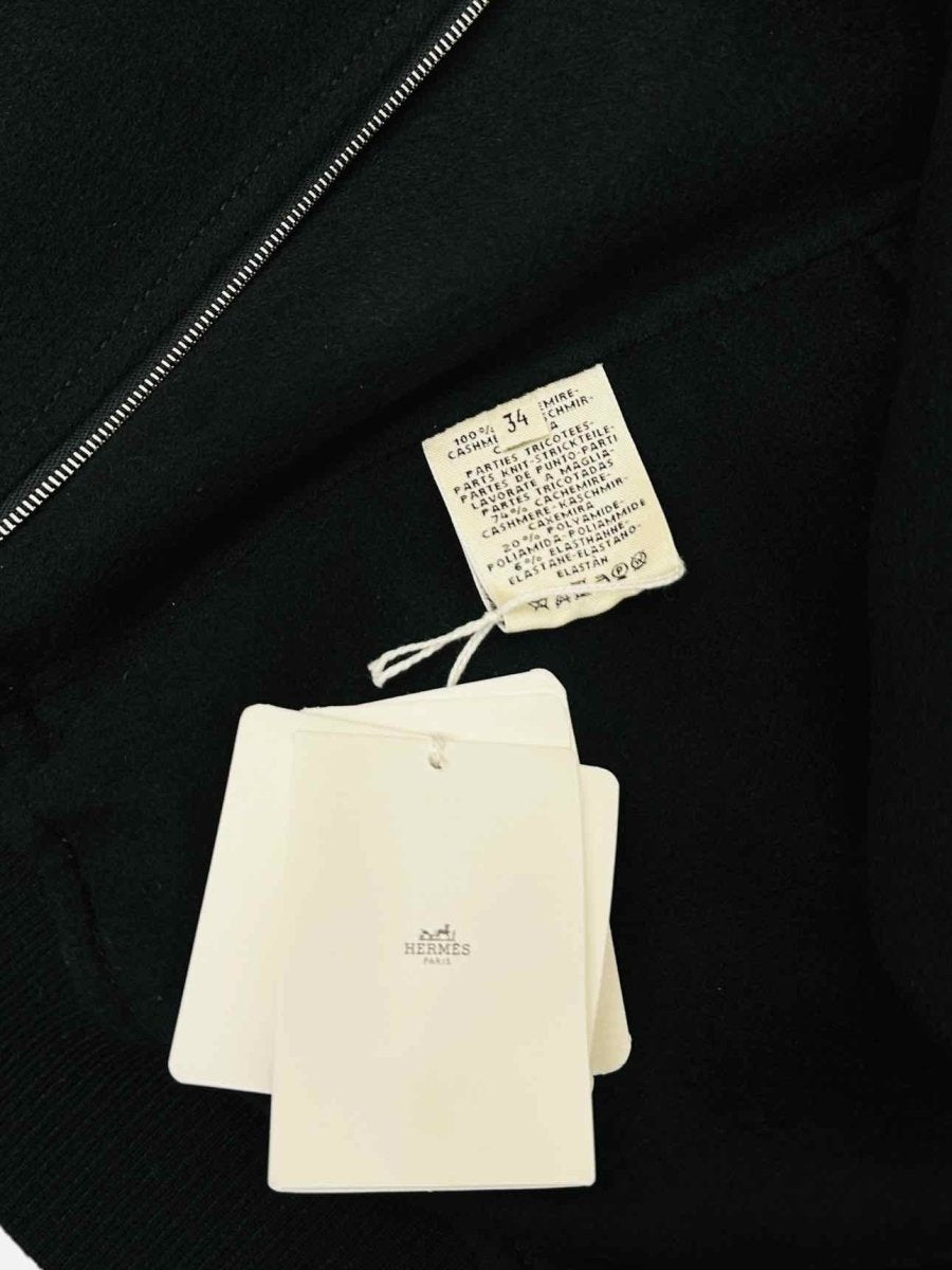 Pre-loved HERMES Noir Jacket from Reems Closet