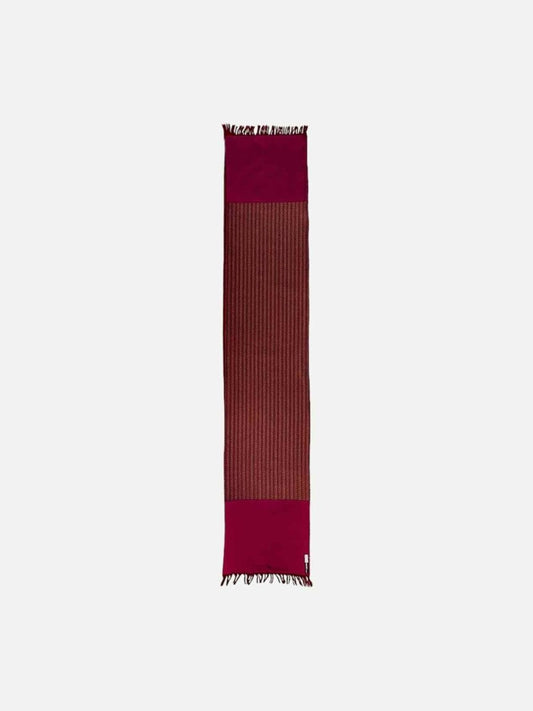 Pre-loved HERMES Vintage Burgundy Stole from Reems Closet