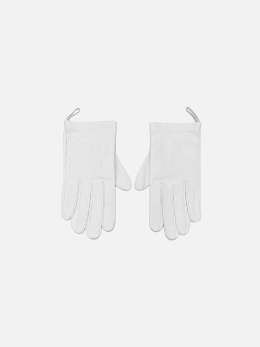 Pre-loved HERMES White Gloves from Reems Closet