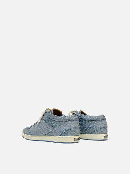 Pre-loved JIMMY CHOO Blue Sneakers from Reems Closet
