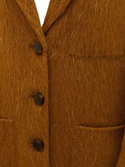 Pre-loved JOSEPH Single-breasted Tan Coat - Reems Closet