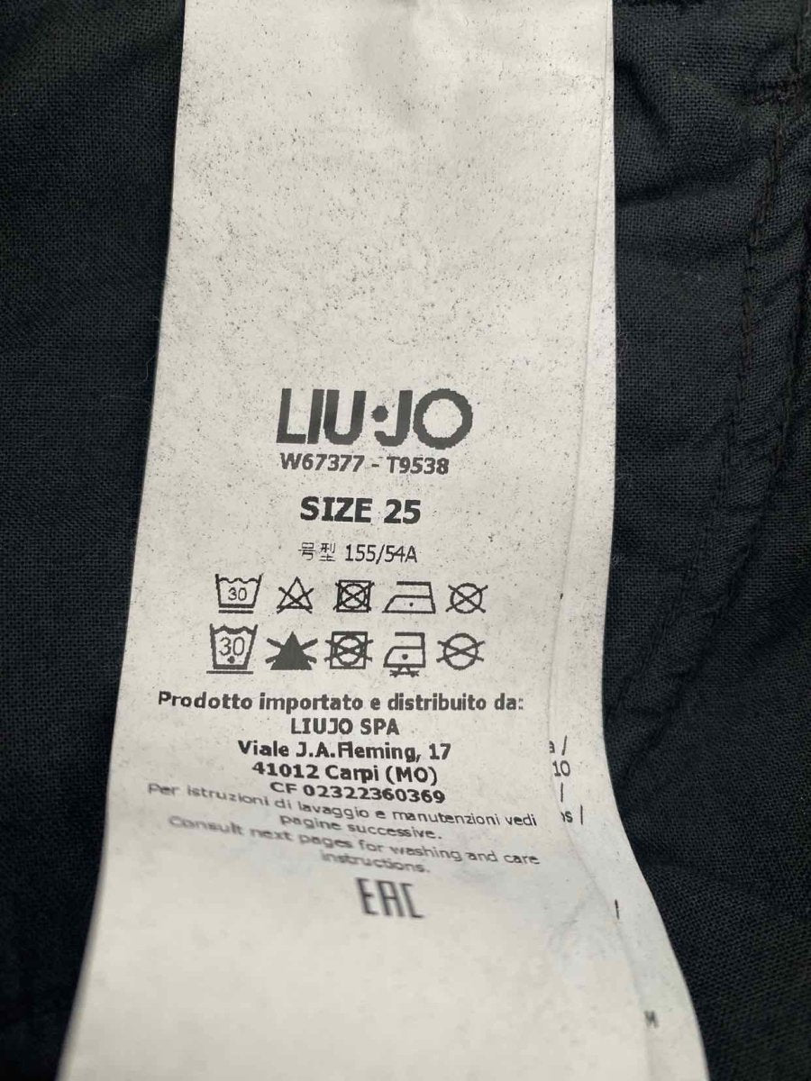 Pre-loved LIU.JO Black Star Embellished Skinny Jeans - Reems Closet