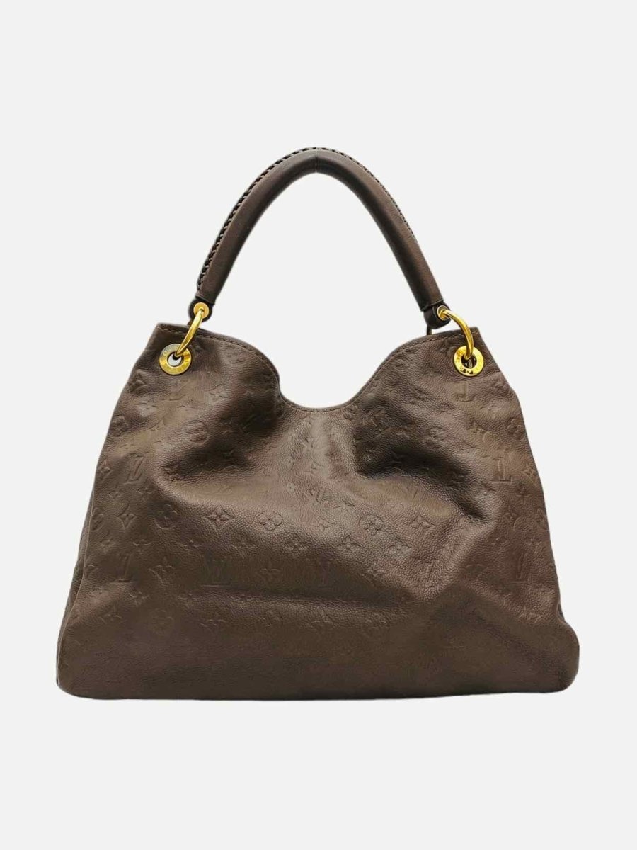 Pre-loved LOUIS VUITTON Artsy Brown Monogram Shoulder Bag - Reems Closet