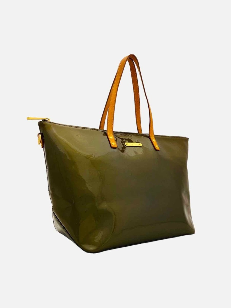Pre-loved LOUIS VUITTON Bellevue Green Monogram Tote Bag - Reems Closet