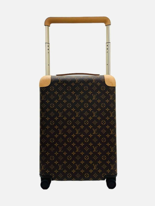 Pre-loved LOUIS VUITTON Horizon Brown Monogram Rolling Luggage from Reems Closet