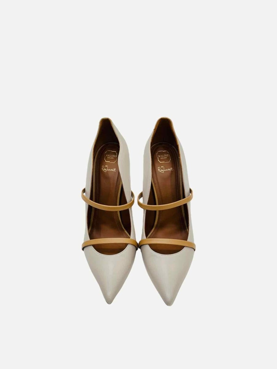 Pre-loved MALONE SOULIERS Maureen Beige Pumps from Reems Closet
