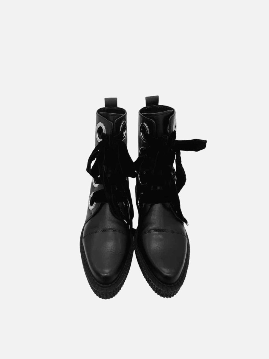Pre-loved MARC BY MARC JACOBS Black Lace Up Ankle Boots from Reems Closet