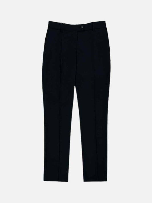 Pre-loved MOSCHINO Tailored Black Pants from Reems Closet
