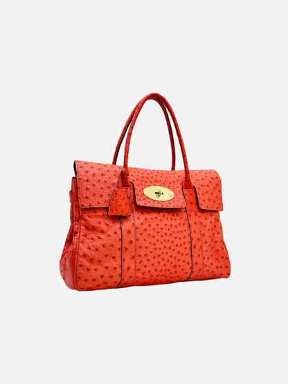 Pre-loved MULBERRY Bayswater Coral Shoulder Bag from Reems Closet