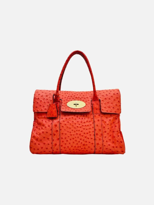 Pre-loved MULBERRY Bayswater Coral Shoulder Bag from Reems Closet