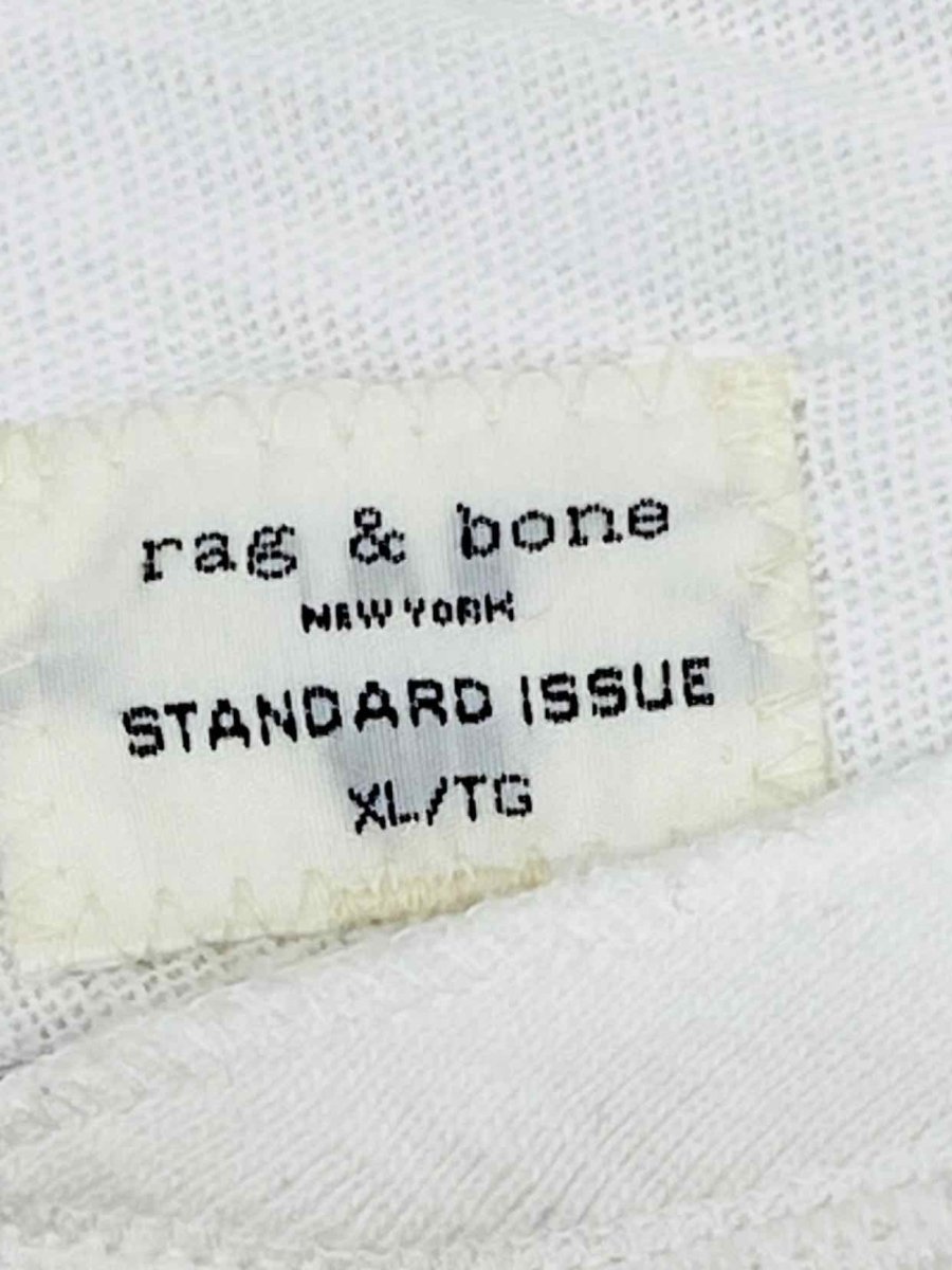 Pre - loved RAG & BONE Longsleeved White Top at Reems Closet