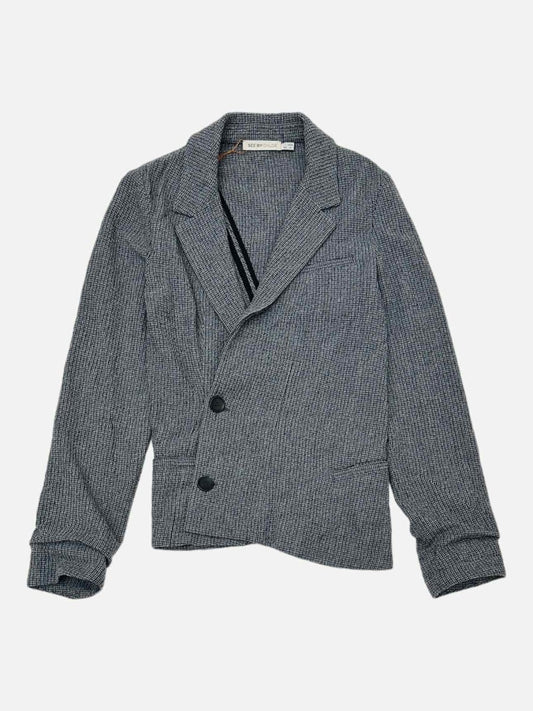 Pre-loved SEE BY CHLOE Tweed Black, White & Grey Jacket from Reems Closet