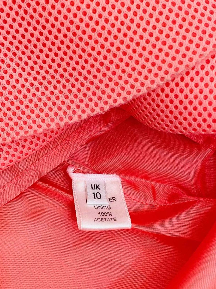 Pre-loved SIMONE ROCHA Pink Perforated Knee Length Dress - Reems Closet