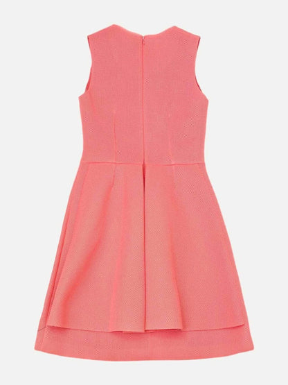 Pre - loved SIMONE ROCHA Pink Perforated Knee Length Dress at Reems Closet