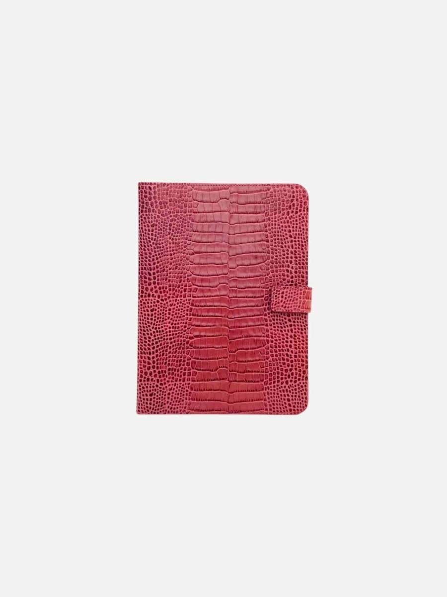 Pre-loved SMYTHSON Folding Pink I-Pad Case - Reems Closet