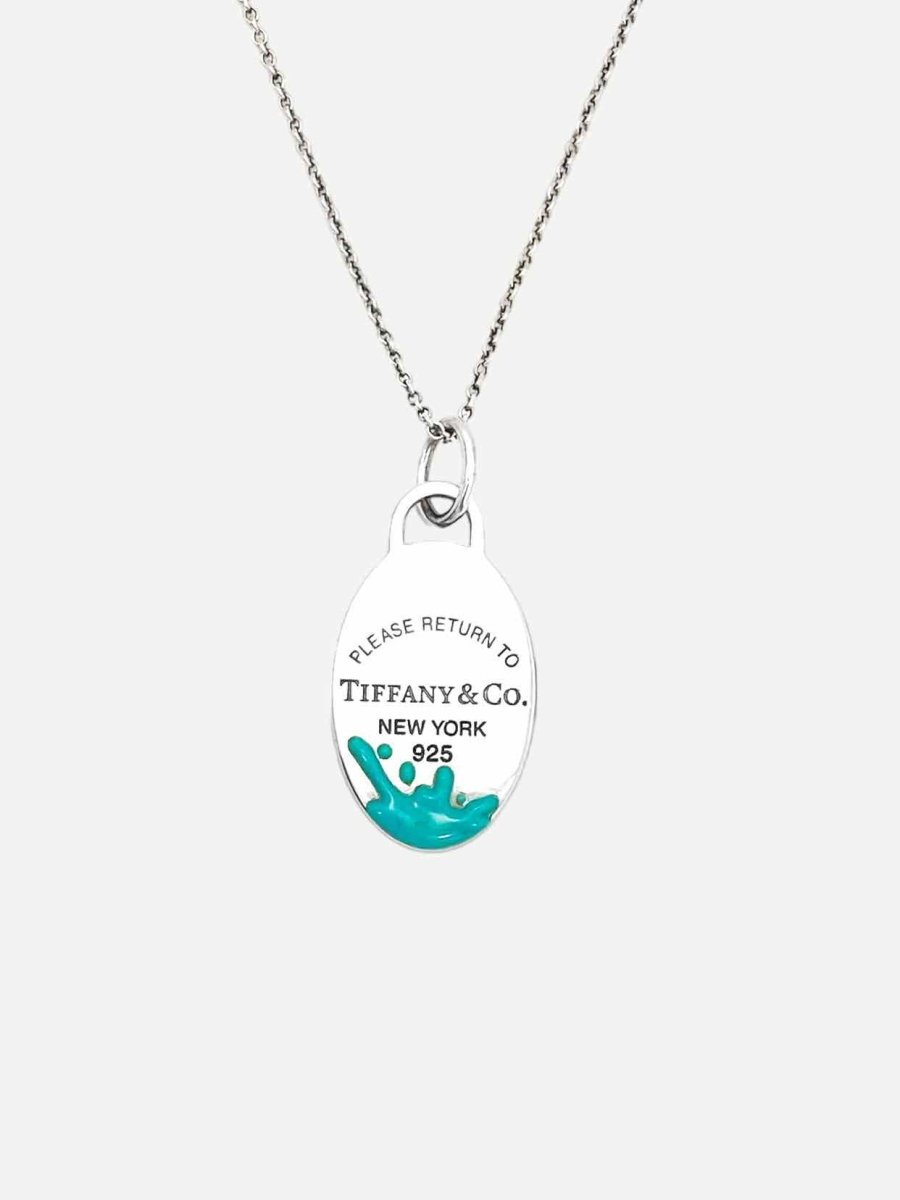 Pre-loved TIFFANY & CO Return To Tiffany Silver Necklace - Reems Closet