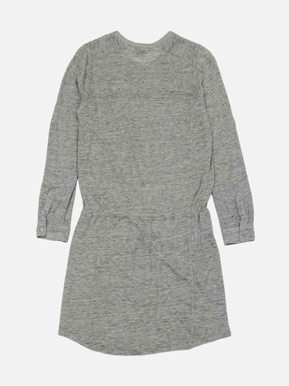 Pre-loved VINCE Grey Drawstring Knee Length Dress - Reems Closet