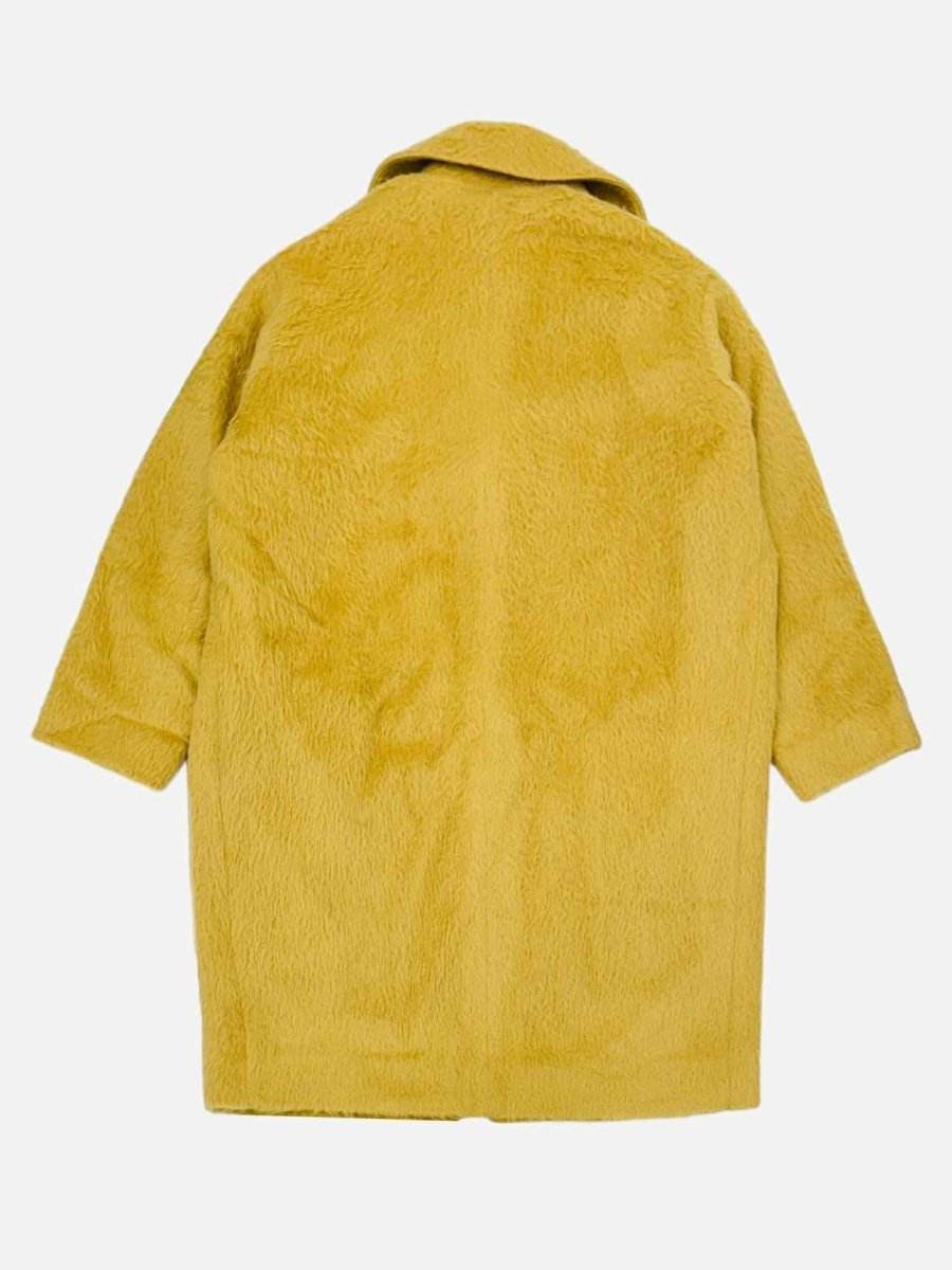 Pre-loved VINCE Single Breasted Yellow Coat from Reems Closet