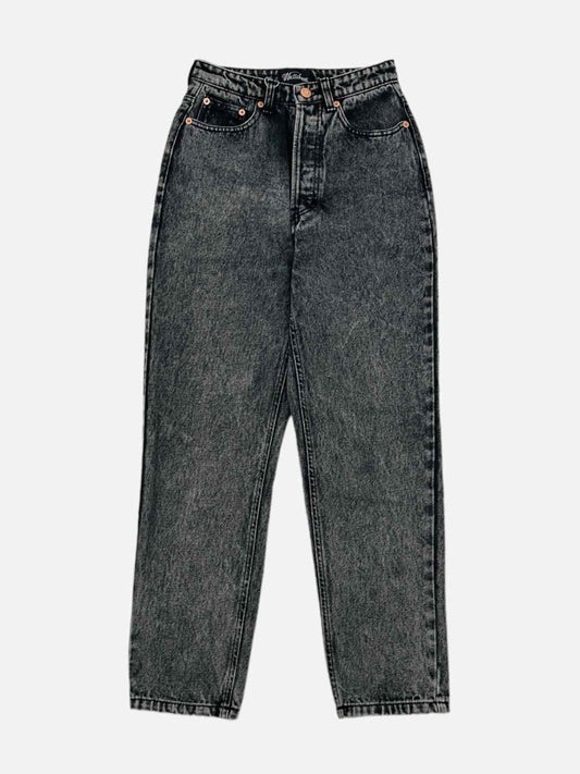 Pre-loved WE11DONE High Waisted Black Jeans from Reems Closet