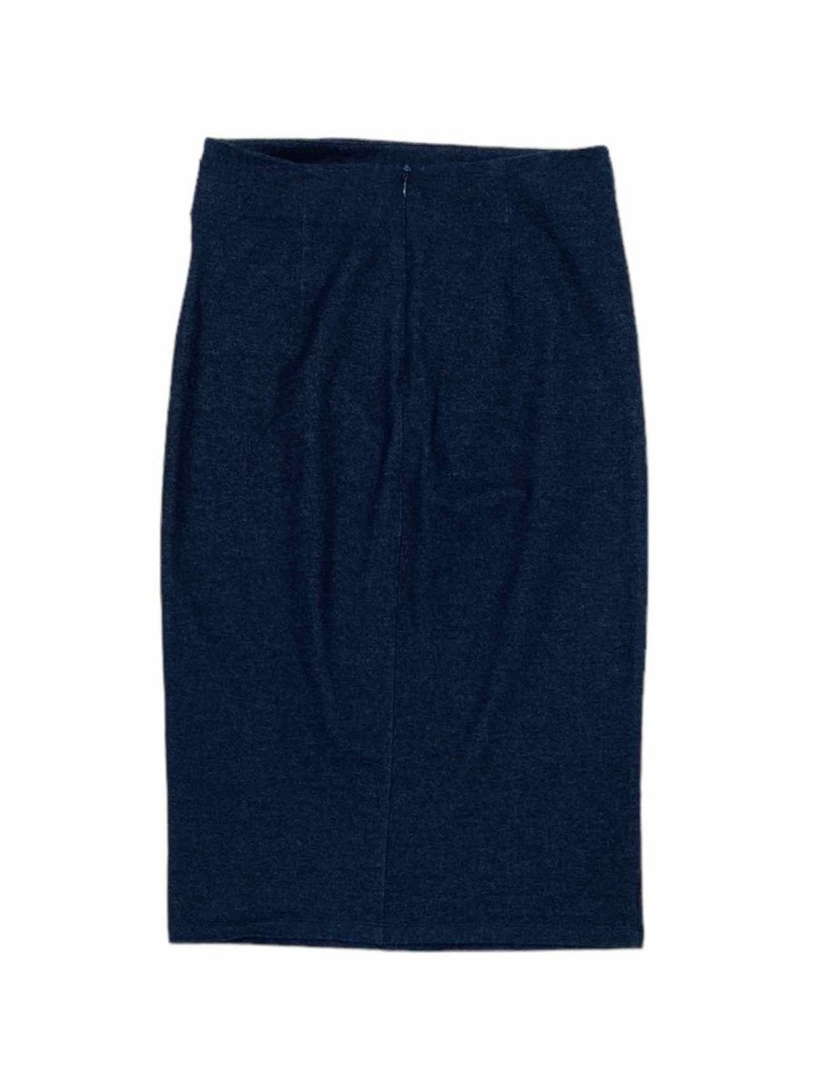 Pre-loved WEEKEND BY MAX MARA Midnight Blue Knee Length Skirt - Reems Closet